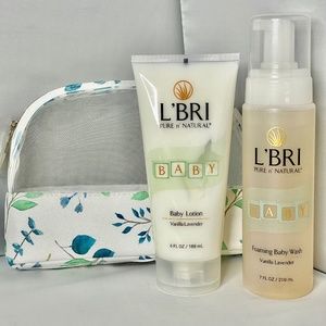 COPY - L'BRI Bundle of Joy BABY LOTION & FOAMING BABY WASH Vanilla Lavender Alo…